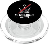 Pas DE MONARQUES EST. 1776 Indépendance, rébellion, liberté PopSockets PopGrip pour MagSafe