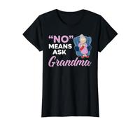 Pas de Moyens de Demander à Grand-mère Grand-mère Grand-mère Grand-Parent T-Shirt Graphique avec Valeur