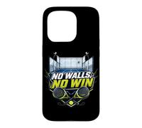 Pas De Murs, Pas De Victoire - Padel Humoristique Coque pour iPhone 15 Pro