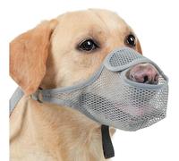 Pas de museau d'écorce pour les chiens, museau anti-écorce - Couvre-bouche de prévention des aboiements respirants | Moleuse à mailles souples, prévention du léchage multifonctionnel pour les familles