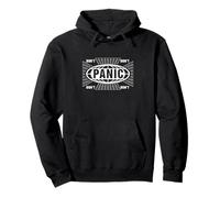 « Pas de Panique » : Citation drôle et Vintage vieillie. Sweat à Capuche