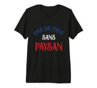 Pas de Pays sans Agriculteurs Soutien Agriculture T-Shirt Haut de Gamme