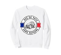 Pas de Pays sans paysans Soutien aux Agriculteurs tricolores Sweatshirt