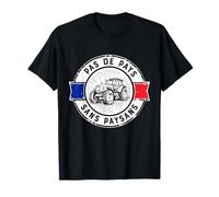 Pas de Pays sans paysans Soutien aux Agriculteurs tricolores T-Shirt