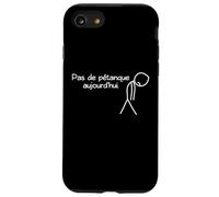 Pas de pétanque Aujourd'hui Les Boules Boccia Boule Drôle Coque pour iPhone SE (2020) / 7/8