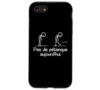 Pas de pétanque Aujourd'hui Les Boules Boccia Boule Drôle Coque pour iPhone SE (2020) / 7/8