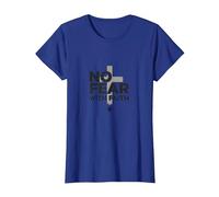 Pas de Peur avec la Foi, la Vie est effrayante sans Jésus Christian T-Shirt