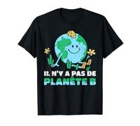 Pas de Planete B Ecologie Monde Globe Environnement Cadeau T-Shirt