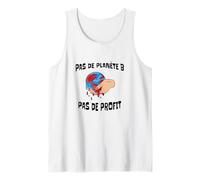 Pas de Planète B Profit Justice Écologie Sociale Gauche Débardeur