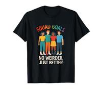 Pas de Plus étrange, Juste de Meilleurs objectifs d'équipe, graphisme Arc-en-Ciel T-Shirt