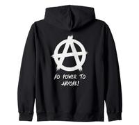 "Pas de pouvoir à personne!", Punks, punk-rock, anarchie Sweat à Capuche