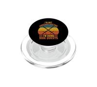 Pas de Procrastination, quêtes Secondaires, Chemises Funny Gamer Dragons PopSockets PopGrip pour MagSafe