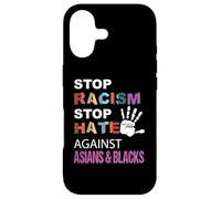 Pas de racisme, Pas de Haine, racisme Anti-Asiatique, racisme Anti-Asiatique Coque pour iPhone 17