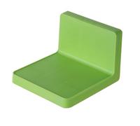 Pas De Rack D'étagère De Forage - Support Mural Transparent, Organisateur De Salle De Bain | Plate-forme Adhésive Robuste, Support Sans Ongles Lors De La Disposition Des Petits Articles, Affichage Des