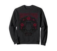 Pas de Roi en Amérique, Art Gothique, Grenouille et Roses Sweatshirt