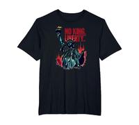 Pas de Roi, Juste la liberté T-Shirt, Homme Grandes Tailles, Noir, 2X Tall
