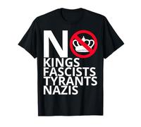 Pas de rois en Amérique, pas de fascistes, nous, le peuple, la politique T-Shirt