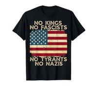 Pas de rois en Amérique, pas de fascistes, nous, le peuple, la politique T-Shirt
