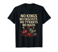 Pas de rois en Amérique, pas de fascistes, nous, le peuple, la politique T-Shirt