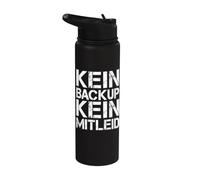 Pas de sauvegarde, pas de pitié Techniciens informatiques et Stainless Steel Insulated Water Bottle