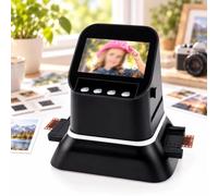 Pas de scanner de film d'ordinateur, négatif à convertisseur numérique | 128 Mo Intégré, SD Jusqu'à 32 Go, Sortie HDMI, Numérisation Rapide 1-3 Secondes