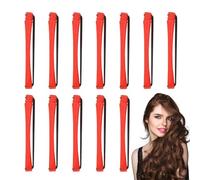 Pas de serpents à cheveux lâches - Baguettes magiques à 12 fois avec bandes en caoutchouc antidérapant - Pour femme - Pour une utilisation à la maison et en voyage