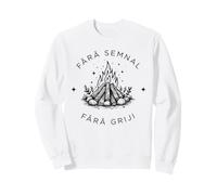 Pas de Signal Feu Camping Wild Roumanie Sweatshirt