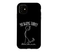 Pas de Ski Aujourd'hui, Stickman Kicks Can Coque pour iPhone 11