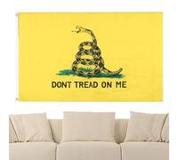 Pas de snack sur MeFlag - 35 x 59 cm en bannière intérieure en plein air, drapeau de fête de thé double face, multi-usages - Clapets de décoration - Design serpent à clapets | Grand drapeau gadget