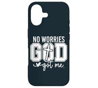 Pas de soucis, Dieu m'a donné Un Seigneur Jésus chrétien Afro-américain Coque pour iPhone 17