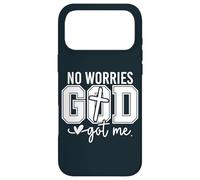 Pas de soucis, Dieu m'a donné Un Seigneur Jésus chrétien Afro-américain Coque pour iPhone 17 Pro Max