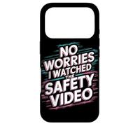 Pas de soucis, J'Ai regardé la vidéo de sécurité Coque pour iPhone 17 Pro