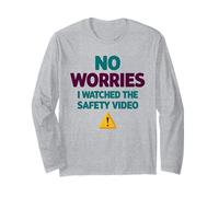 Pas de soucis, J'Ai regardé la vidéo de sécurité Manche Longue