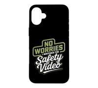 Pas de soucis, J'Ai regardé Le Bureau de Formation vidéo sur la sécurité Coque pour iPhone 16 Plus