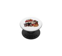 Pas de Stress, Juste Une Pizza PopSockets PopGrip Adhésif