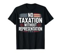 Pas de Taxation sans représentation T-Shirt Graphique avec Valeur