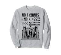 Pas de tyrans, pas de rois, le président politique sarcastique Lincoln Sweatshirt