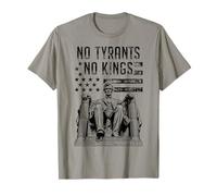 Pas de tyrans, pas de rois, le président politique sarcastique Lincoln T-Shirt