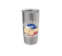 Pas des Philippines mais un voyageur campagnard Gobelet isotherme en acier inoxydable double paroi