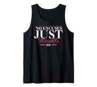 Pas d'excuses, Juste des résultats - Urban Typography Streetwear Débardeur