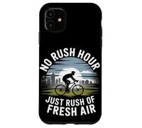 Pas d'heure de pointe, juste une précipitation de vélo à l'air frais Coque pour iPhone 11