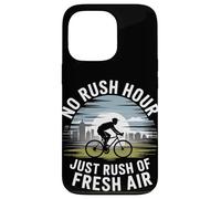 Pas d'heure de pointe, juste une précipitation de vélo à l'air frais Coque pour iPhone 13 Pro