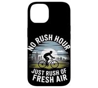 Pas d'heure de pointe, juste une précipitation de vélo à l'air frais Coque pour iPhone 14