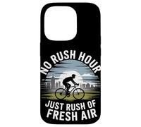 Pas d'heure de pointe, juste une précipitation de vélo à l'air frais Coque pour iPhone 14 Pro