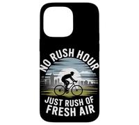 Pas d'heure de pointe, juste une précipitation de vélo à l'air frais Coque pour iPhone 14 Pro Max