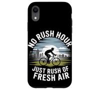 Pas d'heure de pointe, juste une précipitation de vélo à l'air frais Coque pour iPhone XR