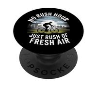Pas d'heure de pointe, juste une précipitation de vélo à l'air frais PopSockets PopGrip Adhésif