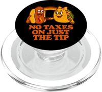 Pas d'impôts sur juste la pointe | Humour adulte drôle PopSockets PopGrip pour MagSafe