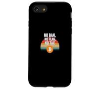 Pas d'interdiction, pas de drapeau, pas de liberté fiscale, finance, puissance, bitcoin Coque pour iPhone SE (2020) / 7 / 8