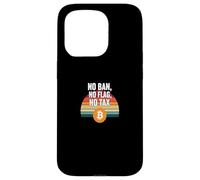 Pas d'interdiction, pas de drapeau, pas de liberté fiscale, finance, puissance, bitcoin Coque pour iPhone 15 Pro